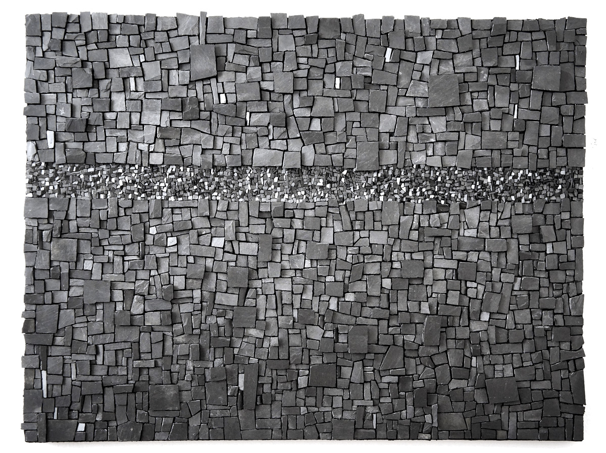 Etau, ardoise, 80x60, 2020