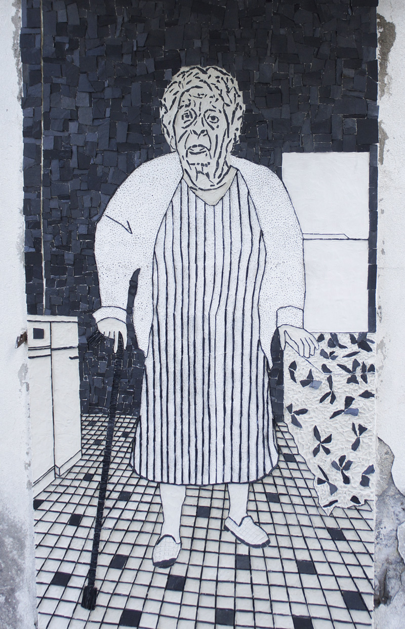 Fernande, mosaïque, 2022